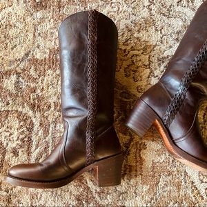 Frye Boots Size 9 Vintage Whiskey Western Boots